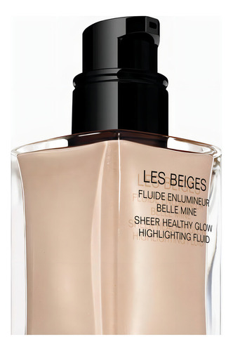 Chanel Les Beiges Fluido Iluminador En Tono Pearly Glow!!! Tono Del Maquillaje Pearly Glow