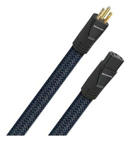 Audioquest Monsoonus Cable De Alimentación 15 Ampers, 1m