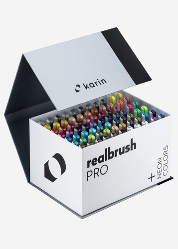 Karin Markers Realbrush Pro Megabox 75pz True Brush