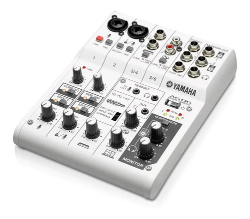 Mesa De Som Interface De Áudio Yamaha Ag06