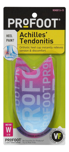 Talón Ortopédico Para Mujer Con Tendinitis De Aquiles, 1 Ea