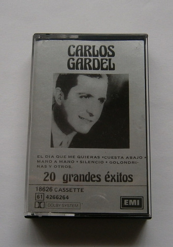 Carlos Gardel - 20 Grandes Éxitos (cassette Ed. Argentina)