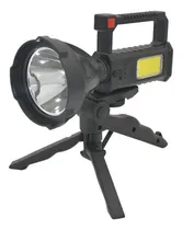 Comprar Linterna Recargable Faro Luz Led Caza Foco De Mano Pesca