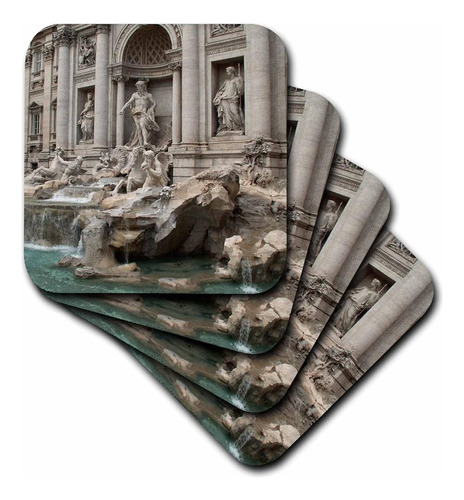 3drose Llc Fontana De Trevi En Roma, Italia Lugares Para Via