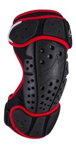 Volcano Knee/shin Guard Alpinestars ; S-m / Negro Rojo