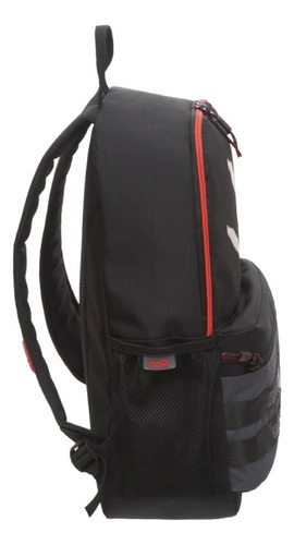 Mochila Coca Cola Smile Negro/gris - Soy Gamer Color Negro Diseño De La Tela Lisa