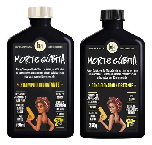  Lola Morte Súbita Kit Shampoo 250ml+condicionador 250g