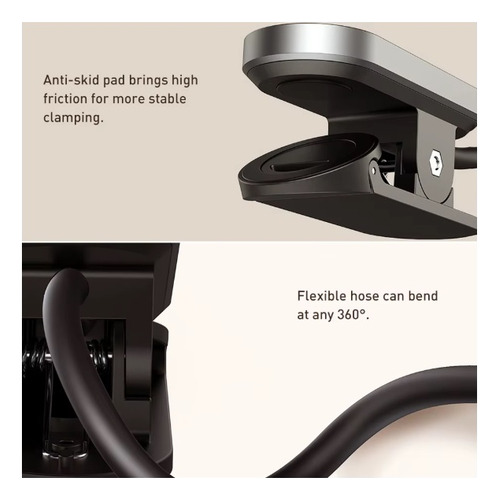 Baseus-lámpara Mesa Lectura Tactil Recargable Usb Portatil