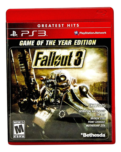 Fallout 3 Game Of The Year Goty Fisico Nuevo Ps3 Dakmor