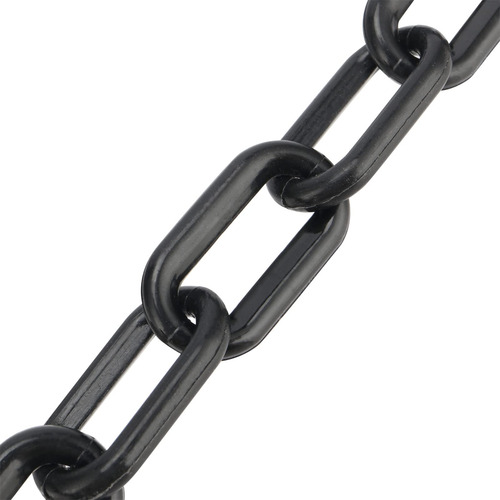 Cadena De Plástico De Rollo 6mm×25m Carrete Color Negro