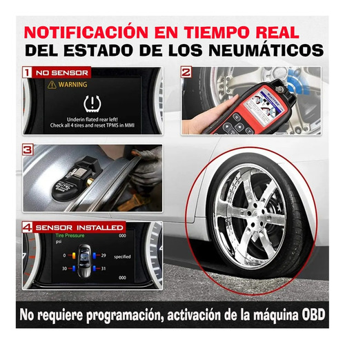 4 Sensor Presion Llanta Tpms For Jeep Cherokee 2013-2015