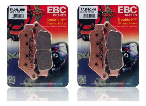 Pastillas De Freno Ebc Hh Delanteras Bmw F 800 Gs Adventure