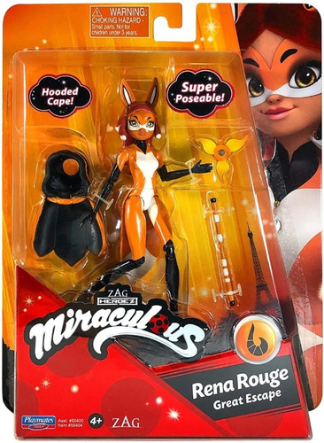 Miraculous Figura Articulada 13 Cm Con Acc. Muñeca Mundotoys