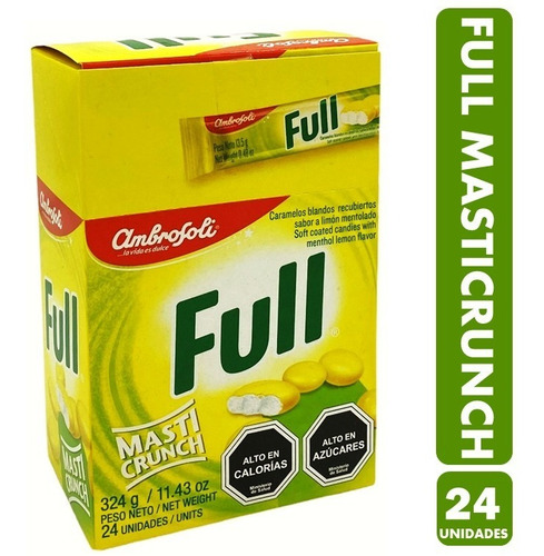 Masticables Full Masticrunch Display 24 Unidades 13,5gr