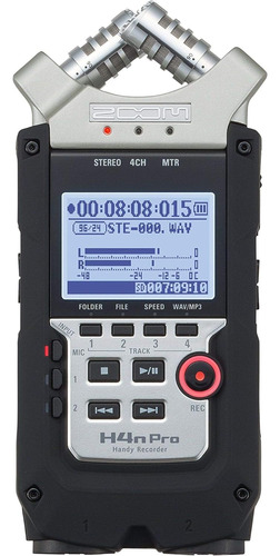 Grabadora Digital Profesional Zoom H4n Pro 4-input 4-track