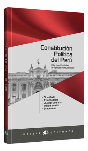 Constitución Política Del Perú Libro Original Nuevo