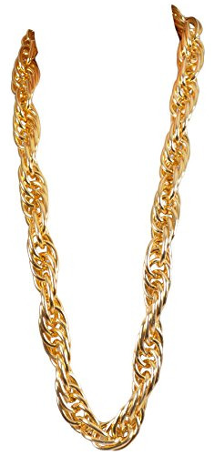 Cadena De Oro Pesado Hip-hop Collar Rapero 40.0 In