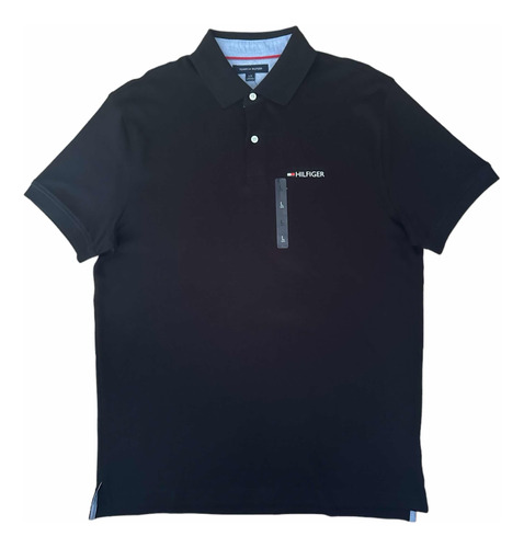 Camiseta Tipo Polo Tommy Hilfiger Hombre Talla L F022 Orgnl