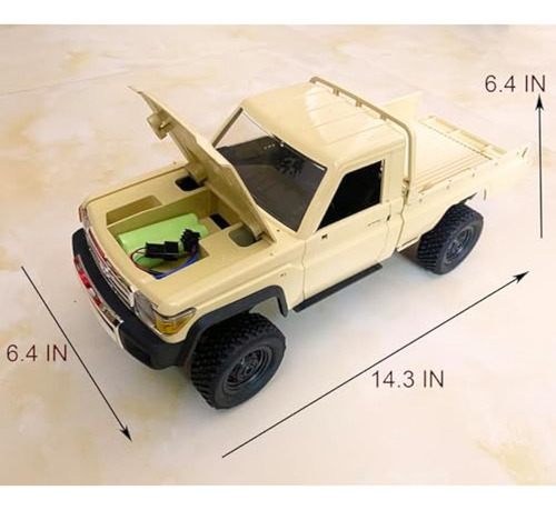Rc Rock Crawler 4x4 Rc Truck Toyota Lc79 1/12