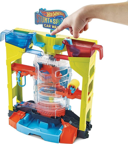 Imagen 3 de 6 de Hot Wheels Autolavado De Acrobacias