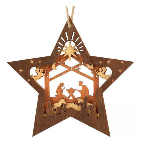6 Pesebre Navideño Adornos Para Árbol De Navidad