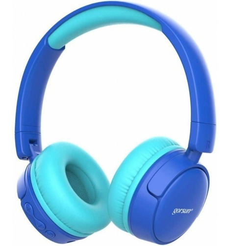 Auriculares Inalámbrico Bluetooth Protección Auditiva Niño Color Celeste/Violeta