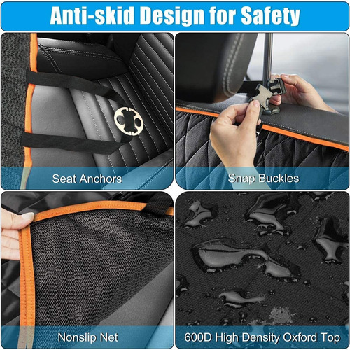 Imagen 5 de 7 de Actualizados Fundas De Asiento De Coche Cubierta De Asi...