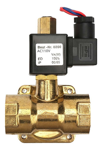 Válvula Solenoide Eléctrica G1  Aire Agua 0-1. 6 Mpa Ac110v