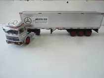 Miniatura De Carreta Mercedes Benz Lps Frete Grátis Última