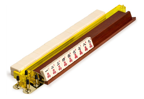Empujadores De Fichas De Mahjong Juego De 4 Acrílico 46 Cm