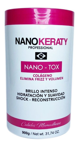 Botox Capilar Nano Keraty 900 Gr