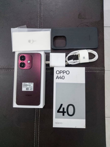 Smartphone Oppo A40 De 256 Gb, 4 Gb, Ram 6.7, 50 Mp, Color Chocolate (Nuevo con caja abierta)