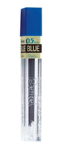Grafite Colorido Azul 0.5mm Pentel Colors Hi-polymer
