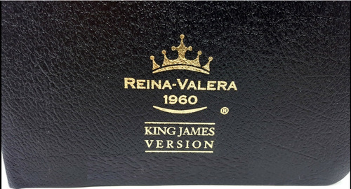 Imagen 6 de 9 de Biblia Bilingue Ingles - Español Piel Negro Indices Rvr/kjv