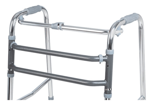 Imagem 4 de 8 de Andador Adulto 3 Barras 3x1 Fixo Articulado E Dobrável 130kg