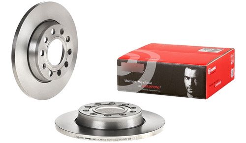 Par Discos Brembo Audi A4 S Line 2004-2008 Trasero