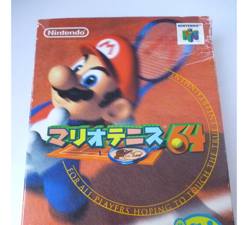 Mario Tennis 64 Nintendo 64 Com Caixa E Manual Japan N64 (Usado)