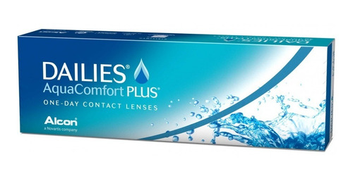 Lentes De Contato Dailies Aqua Comfort Plus Diária 30 Lentes