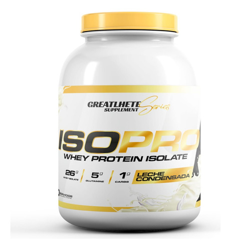 Proteina Iso Pro 5lbs 60 Sv Leche Condensada - Greatlhete