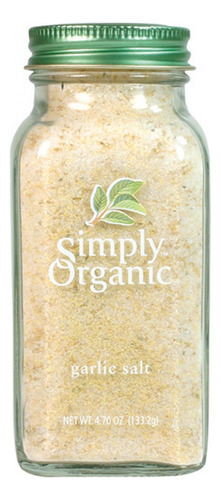 Simply Organic Sal De Ajo Orgánico Garlic Salt 133g Se