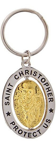 Cb Saint St Christopher - Placa De Plata