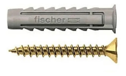 Tarugo Taco Fischer Sx6 + Tornillos Tmf 4.5x35 Balde X 1000