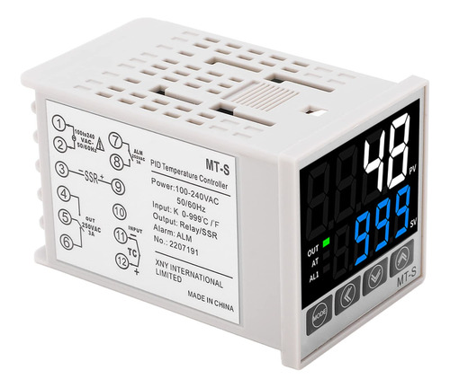 Kit Controlador Temperatura Pid Instrumento Control Ac100