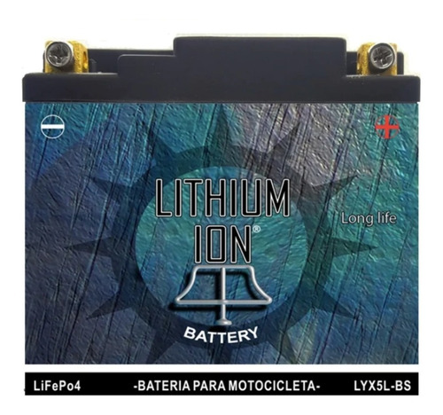 Bateria Lithium Ion Lyx5l-bs 10ah Reemplaza A Ytx5l