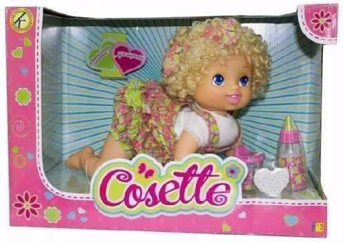 Muñeca Cosette Gatea Y Habla Kreisel Original Niñas 1600030