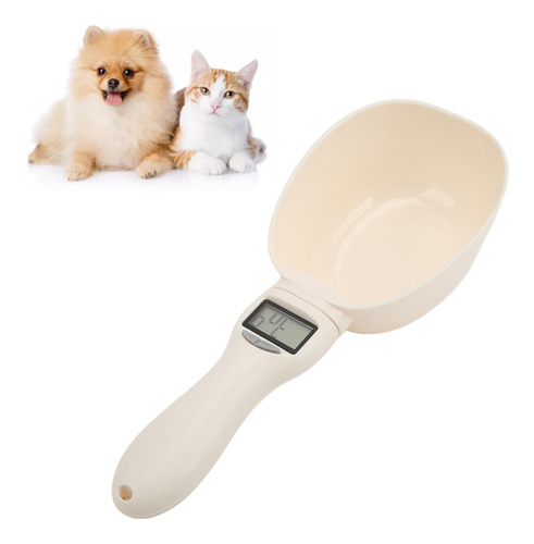 Imagen 4 de 10 de Cuchara Medidora Electrónica Para Alimentos Para Mascotas Cu