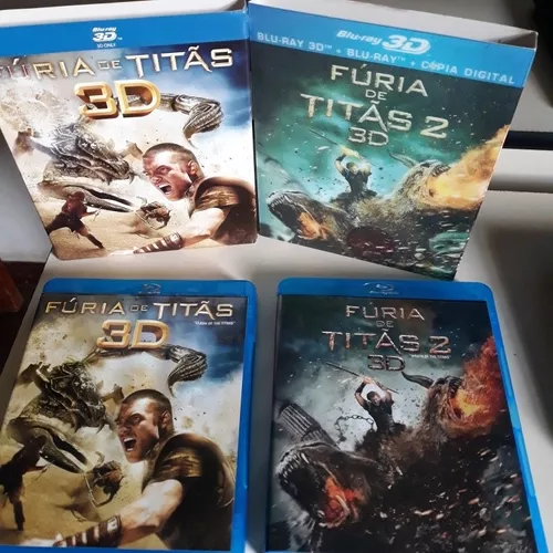 Blu-Ray 3D Fúria de Titãs