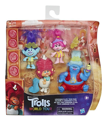 Set De Muñecos Trolls World Tour Original