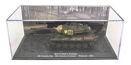 Tanque M41 A3 Walker Bulldog Escala 1:72 Total Terminado