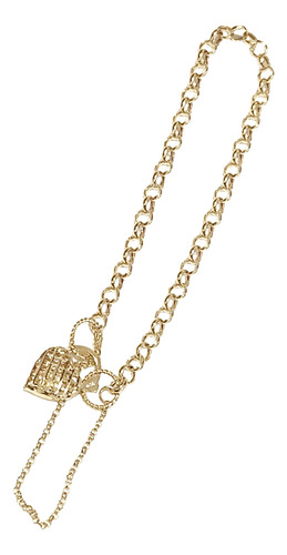 Pulseira Elo Portugues Ouro 18k Rosangela Lima Joias